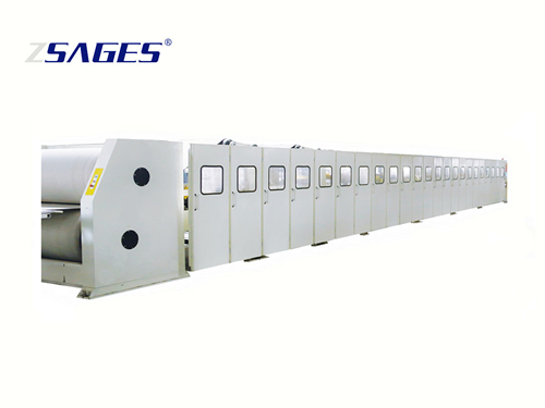 SA-XG系高速三、五、七層瓦楞紙板生產線